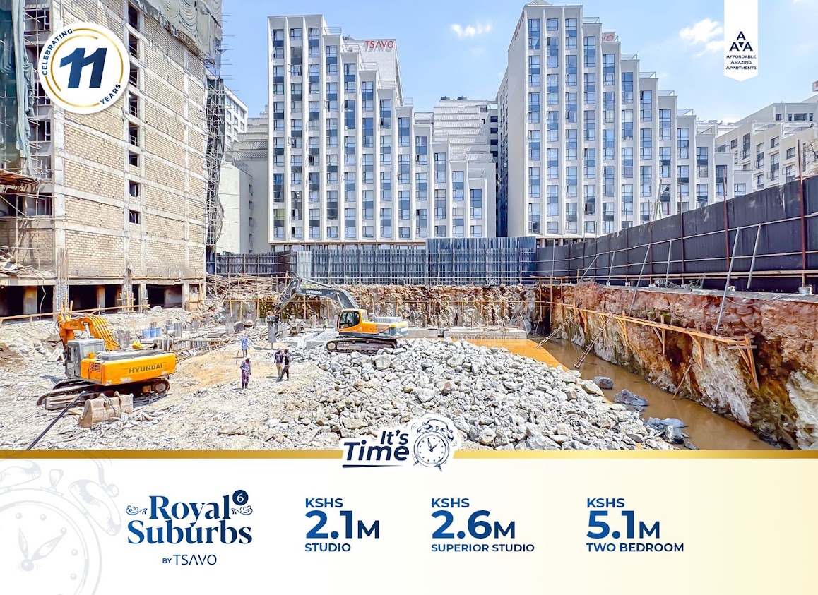 Site progress of Royal 6