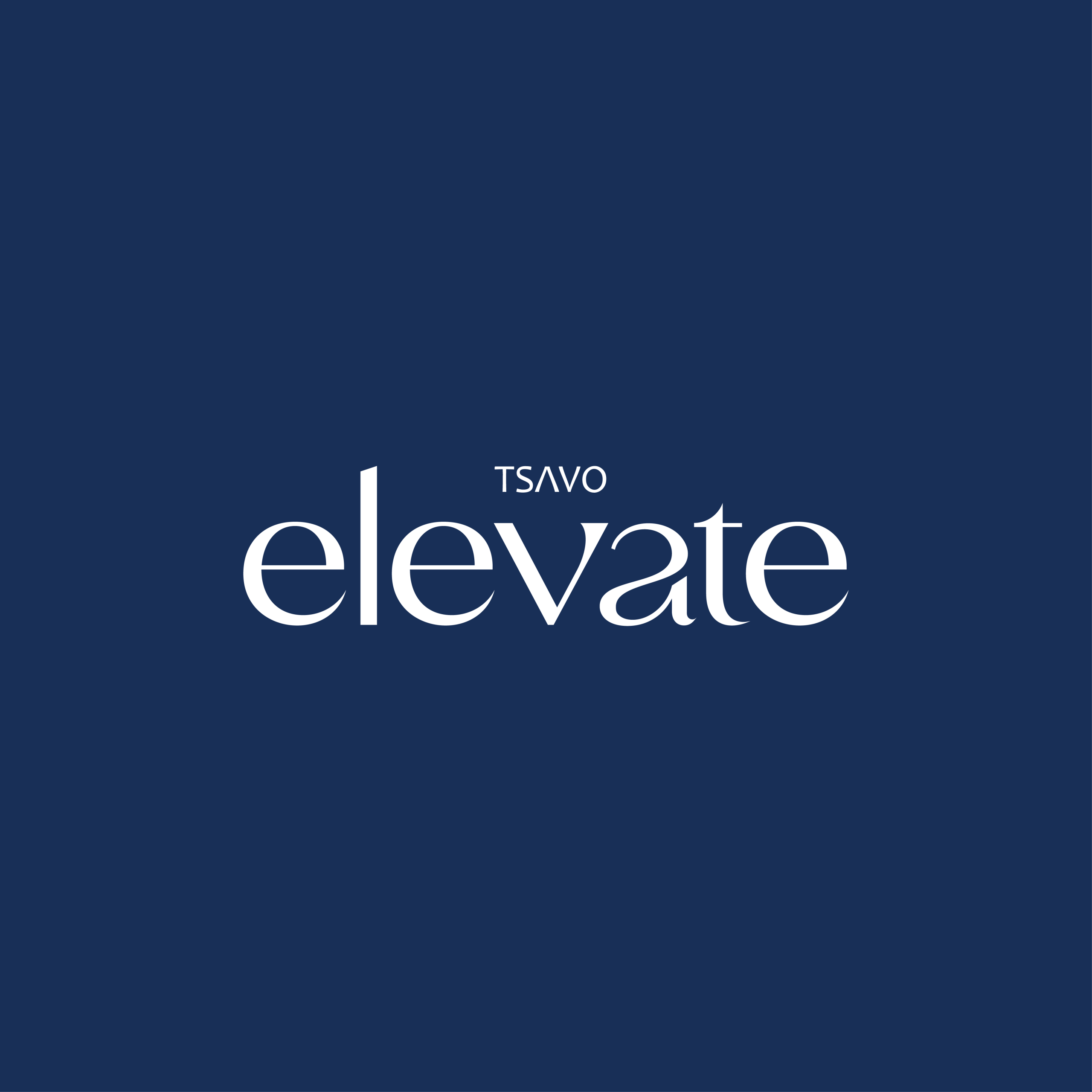 TSAVO Elevate Logo